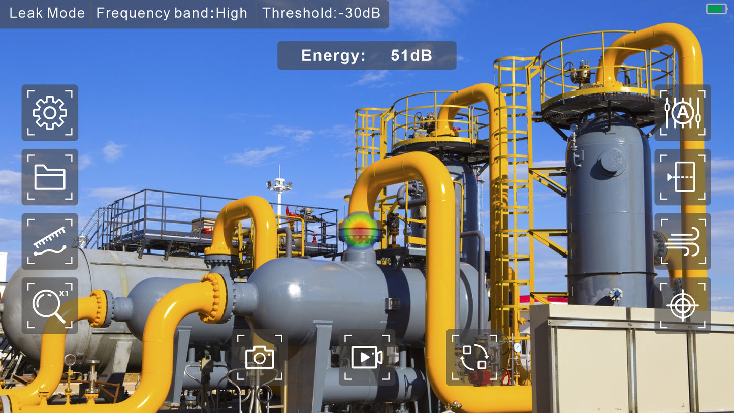 Acoustic & Thermal Camera Ex