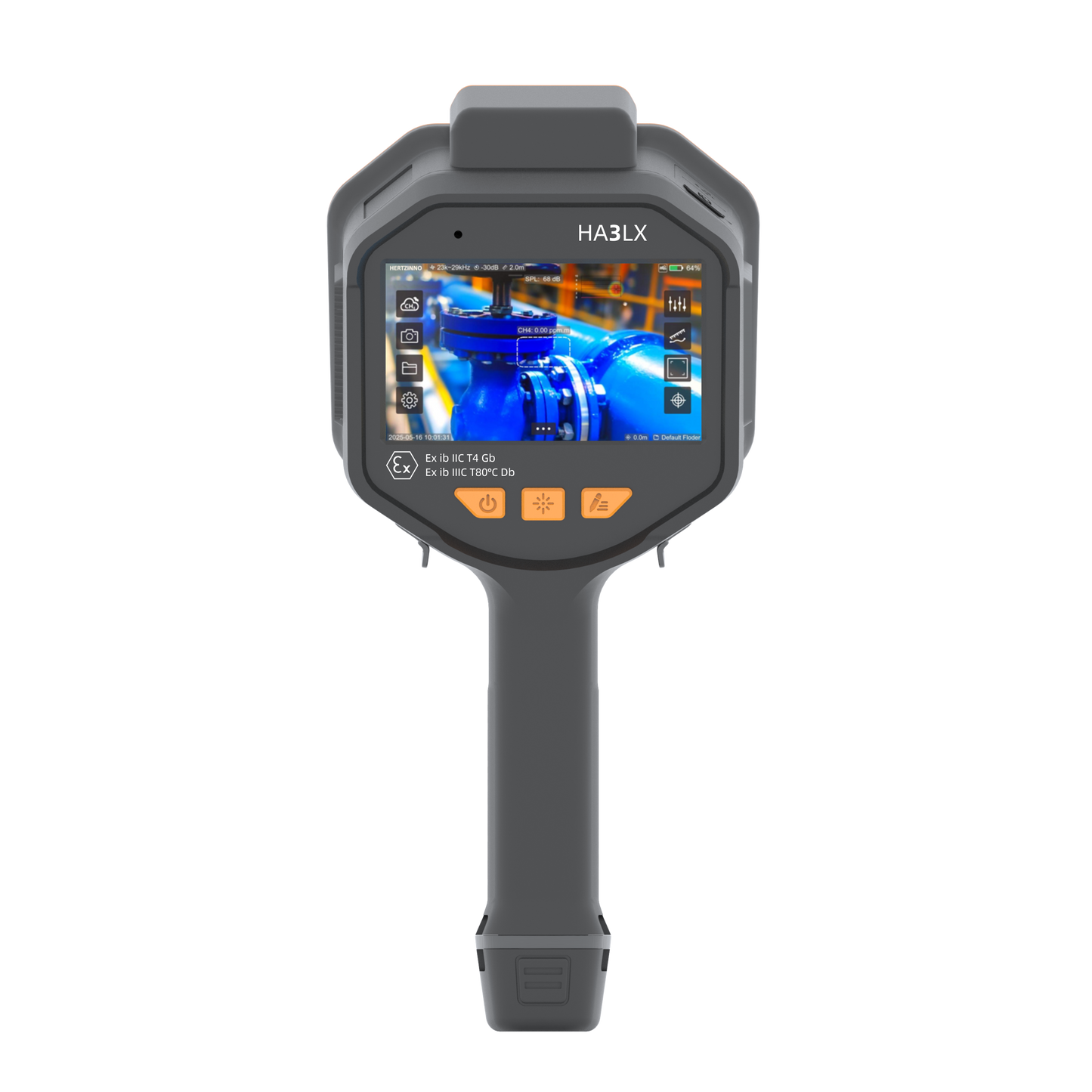 HA3LX Handheld Acoustic & Methane Laser Camera Ex