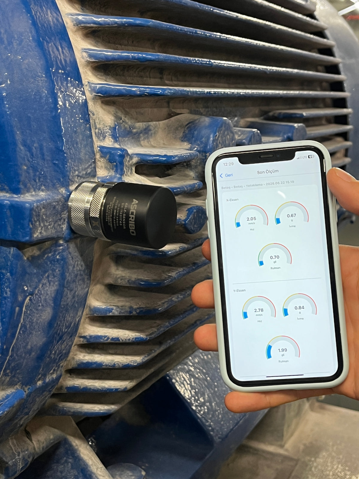 ASCRIBO Handy Portable Vibrometer