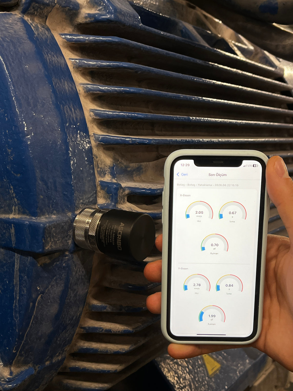 ASCRIBO Handy Portable Vibrometer