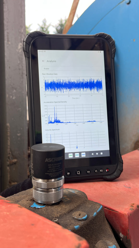 ASCRIBO PATROL S Portable Vibration Analyser