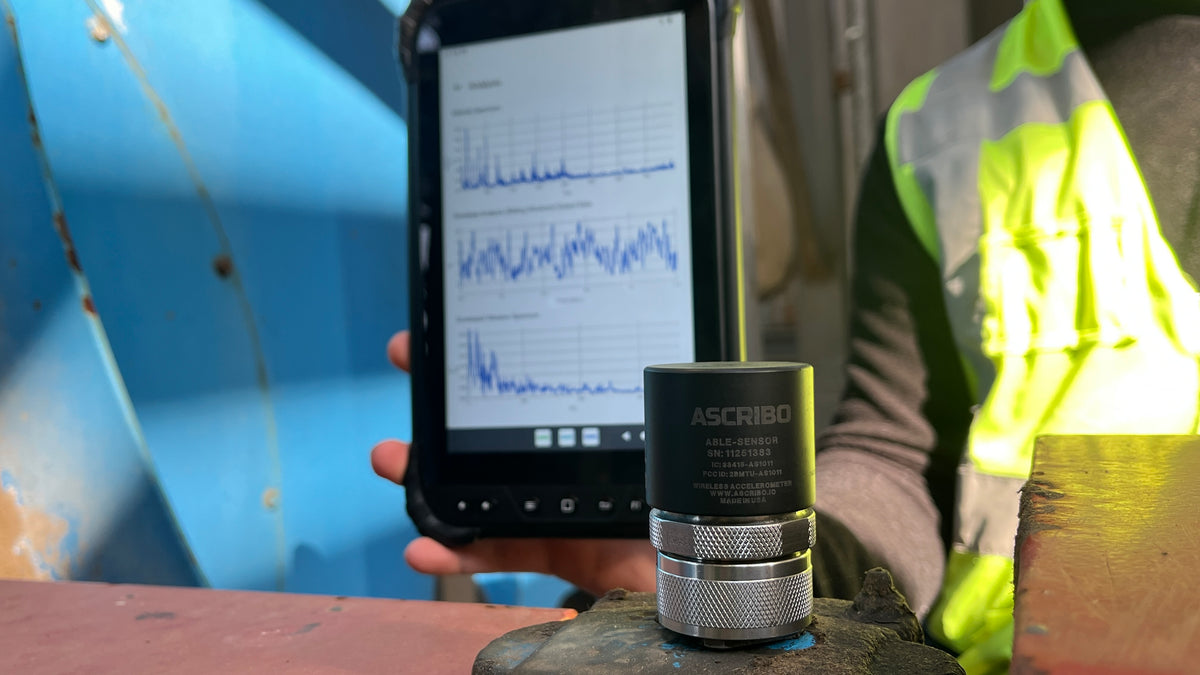 ASCRIBO Patrol Portable Vibration Analyser