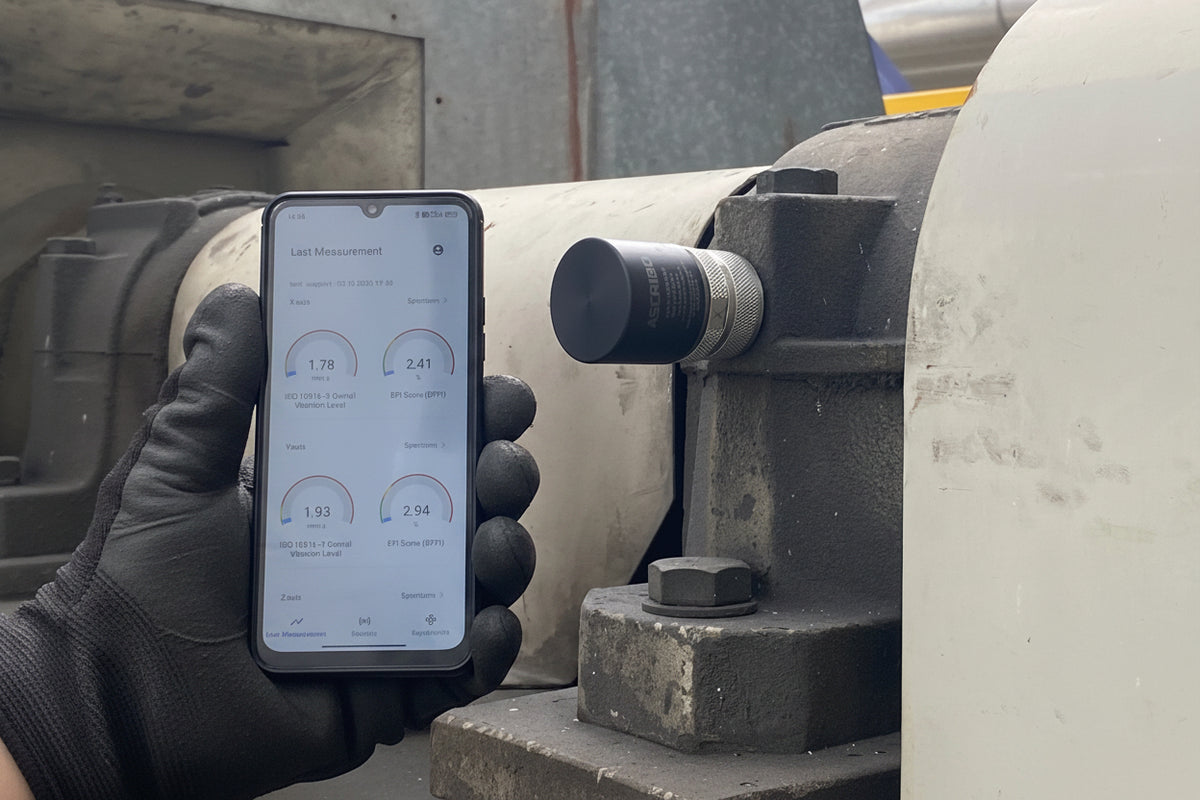 ASCRIBO Handy S Portable Vibrometer